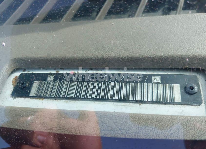 Photo 9 of 2012 Chevrolet Express 2500 WORK VAN (VIN 1GCWGFCA2C1121527)