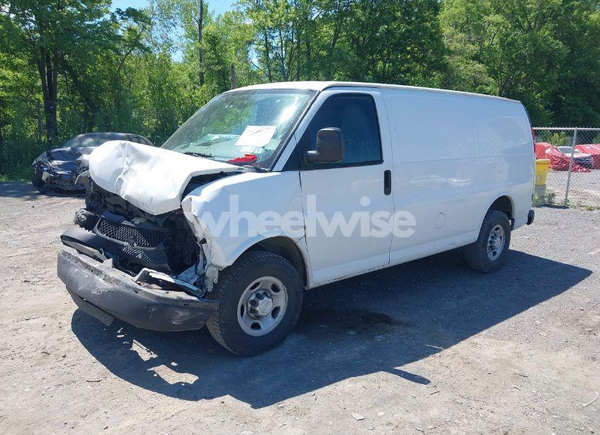 Photo 2 of 2014 Chevrolet Express 2500 WORK VAN (VIN 1GCWGFCA2E1210307)