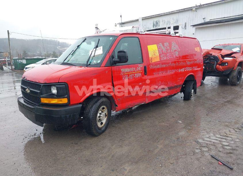 Photo 2 of 2013 Chevrolet Express 2500 WORK VAN (VIN 1GCWGFCA3D1177557)