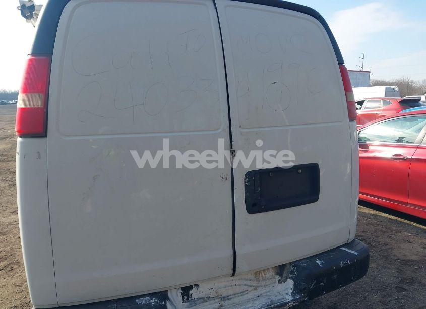 Photo 6 of 2014 Chevrolet Express 2500 WORK VAN (VIN 1GCWGFCA3E1208047)