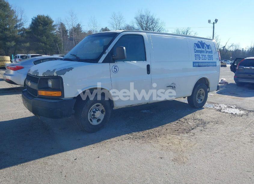 Photo 2 of 2012 Chevrolet Express 2500 WORK VAN (VIN 1GCWGFCA5C1121019)
