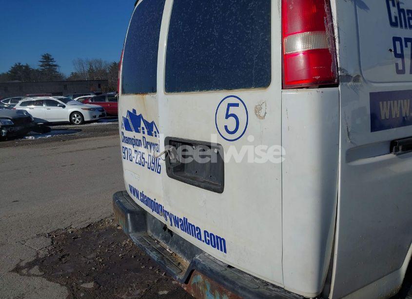 Photo 6 of 2012 Chevrolet Express 2500 WORK VAN (VIN 1GCWGFCA5C1121019)