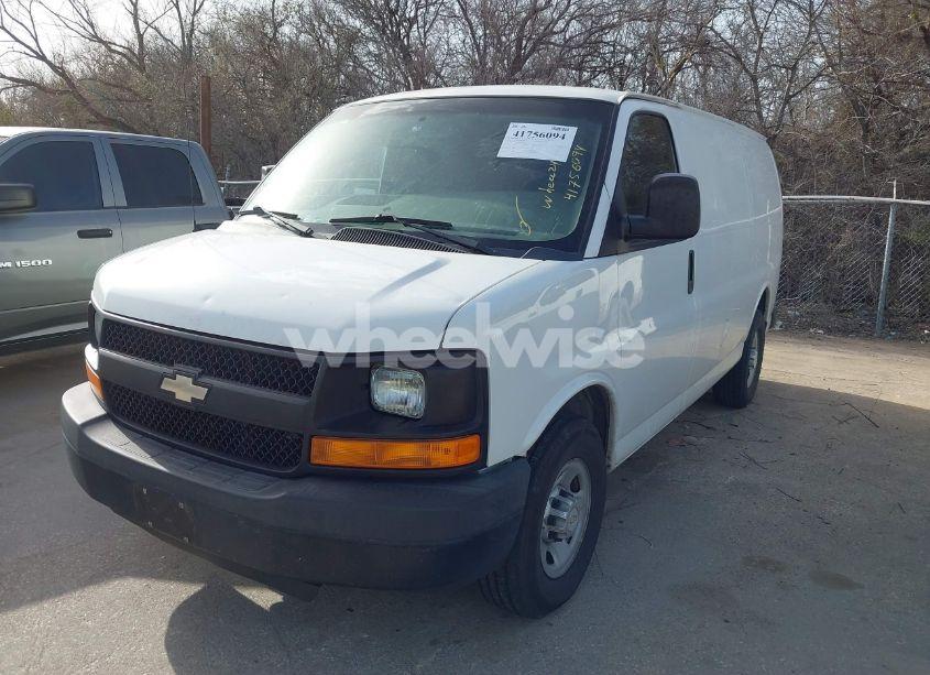 Photo 2 of 2013 Chevrolet Express 2500 WORK VAN (VIN 1GCWGFCA5D1184381)