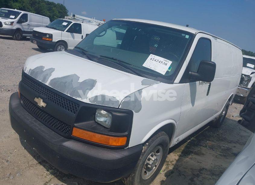 Photo 2 of 2012 Chevrolet Express 2500 WORK VAN (VIN 1GCWGFCA6C1194707)