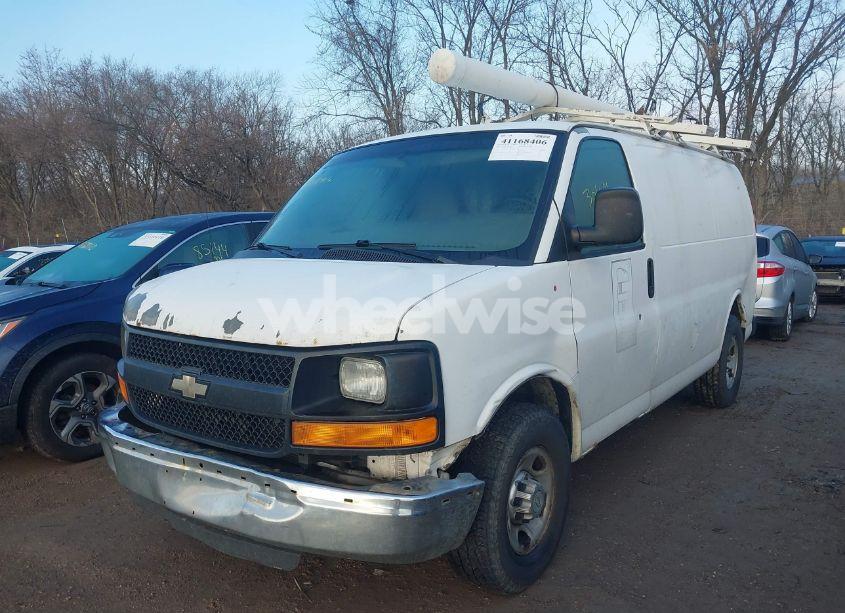 Photo 2 of 2011 Chevrolet Express 2500 WORK VAN (VIN 1GCWGFCA8B1102284)