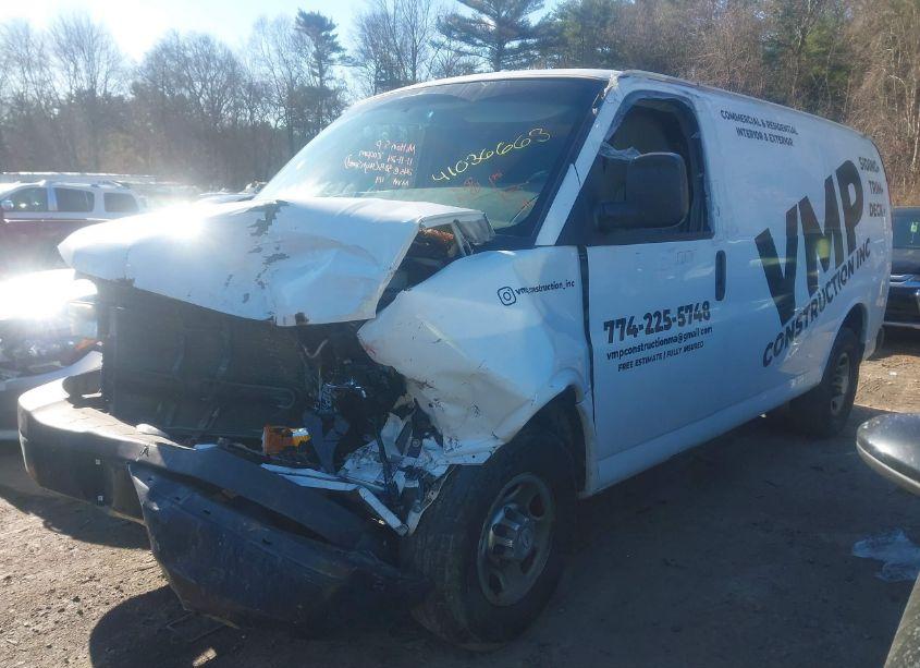 Photo 2 of 2014 Chevrolet Express 2500 WORK VAN (VIN 1GCWGFCAXE1199573)