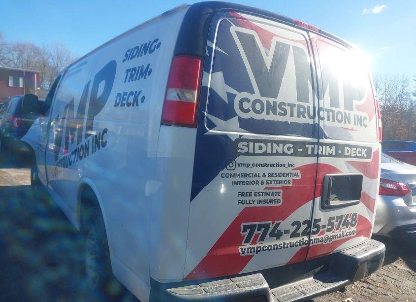 Photo 3 of 2014 Chevrolet Express 2500 WORK VAN (VIN 1GCWGFCAXE1199573)