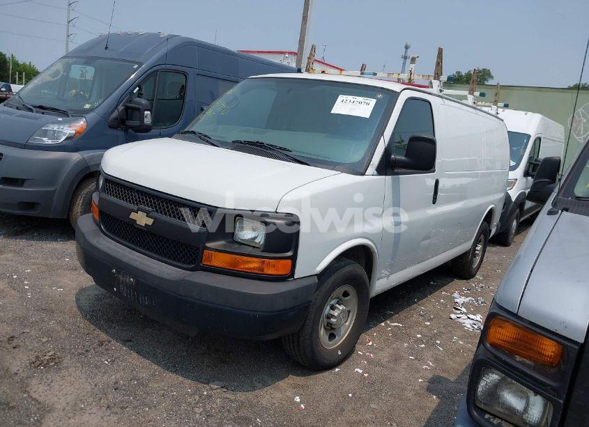 Photo 2 of 2015 Chevrolet Express 2500 WORK VAN (VIN 1GCWGFCF5F1242410)