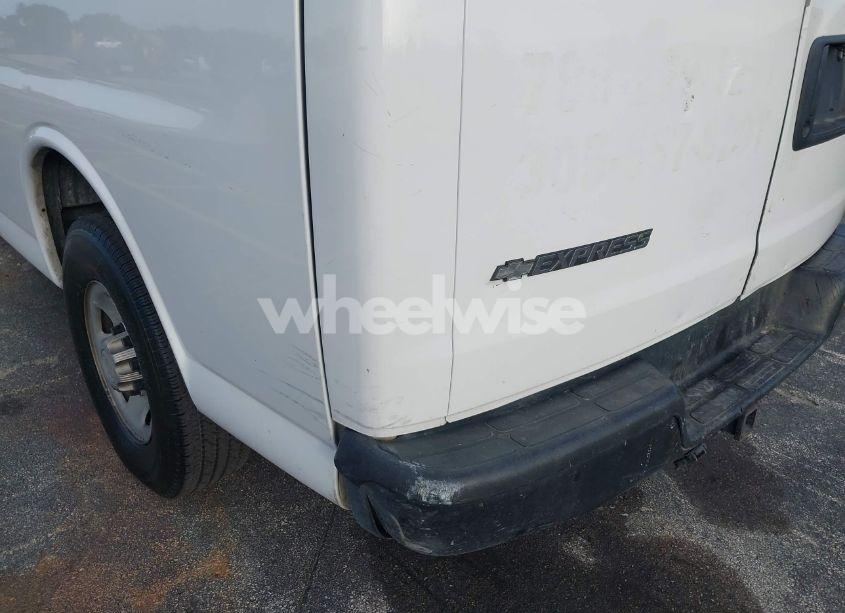 Photo 6 of 2013 Chevrolet Express 2500 WORK VAN (VIN 1GCWGFCG2D1144523)