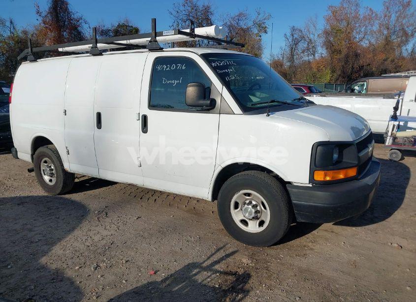 2012 Chevrolet Express 2500 WORK VAN (VIN 1GCWGFFA0C1134790) main photo