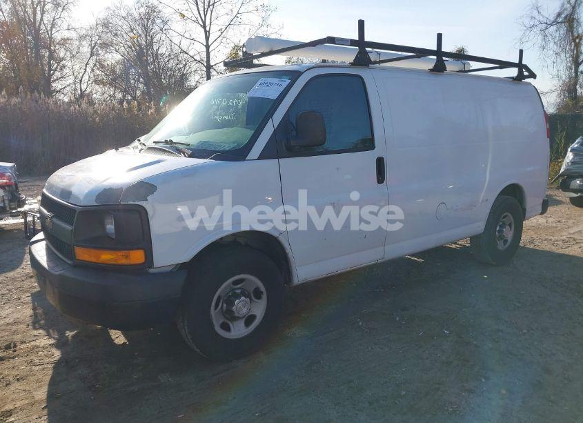 Photo 2 of 2012 Chevrolet Express 2500 WORK VAN (VIN 1GCWGFFA0C1134790)