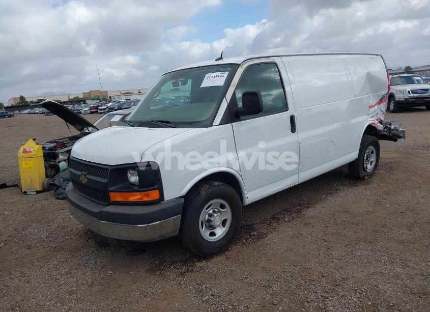 Photo 2 of 2014 Chevrolet Express 2500 WORK VAN (VIN 1GCWGFFA4E1182053)