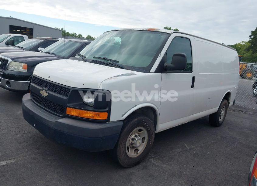 Photo 2 of 2012 Chevrolet Express 2500 WORK VAN (VIN 1GCWGFFA5C1124188)