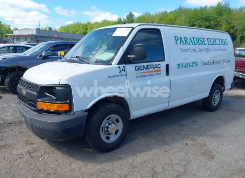 Photo 2 of 2014 Chevrolet Express 2500 WORK VAN (VIN 1GCWGFFA7E1137334)