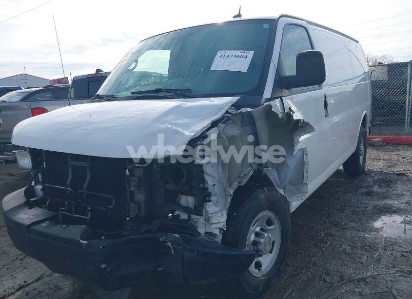 Photo 2 of 2013 Chevrolet Express 2500 WORK VAN (VIN 1GCWGFFA9D1109890)