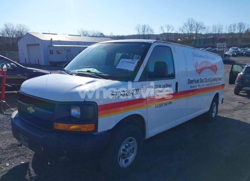 Photo 2 of 2013 Chevrolet Express 2500 WORK VAN (VIN 1GCWGGCG1D1183643)