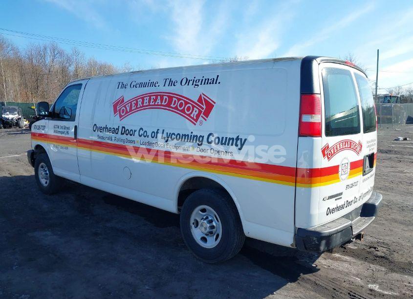 Photo 3 of 2013 Chevrolet Express 2500 WORK VAN (VIN 1GCWGGCG1D1183643)