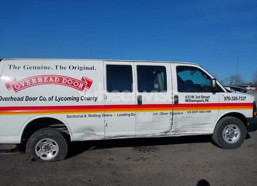 Photo 6 of 2013 Chevrolet Express 2500 WORK VAN (VIN 1GCWGGCG1D1183643)