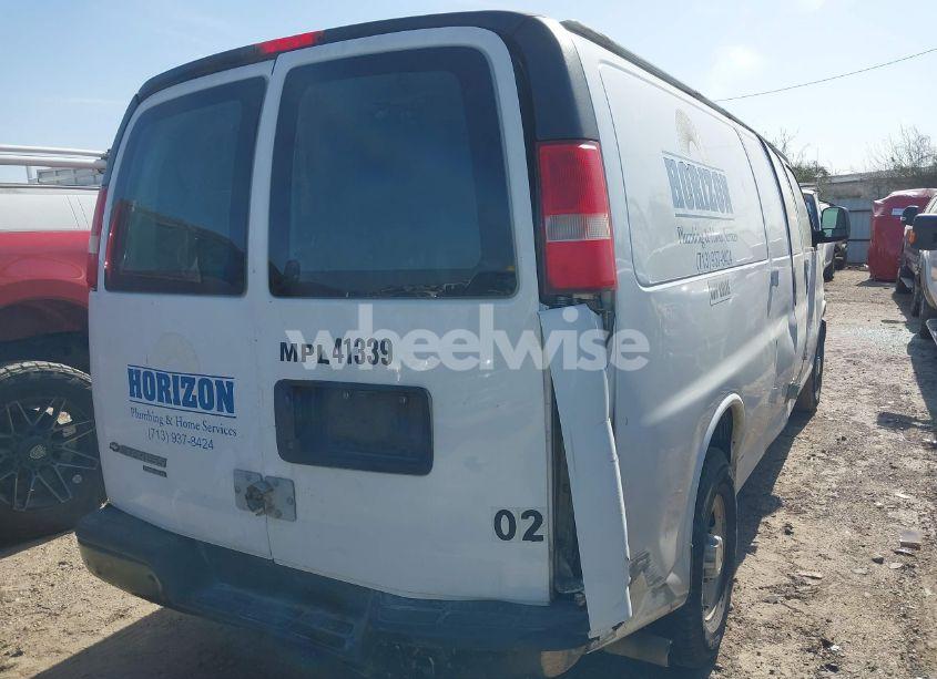 Photo 4 of 2013 Chevrolet Express 2500 WORK VAN (VIN 1GCWGGFA5D1117720)