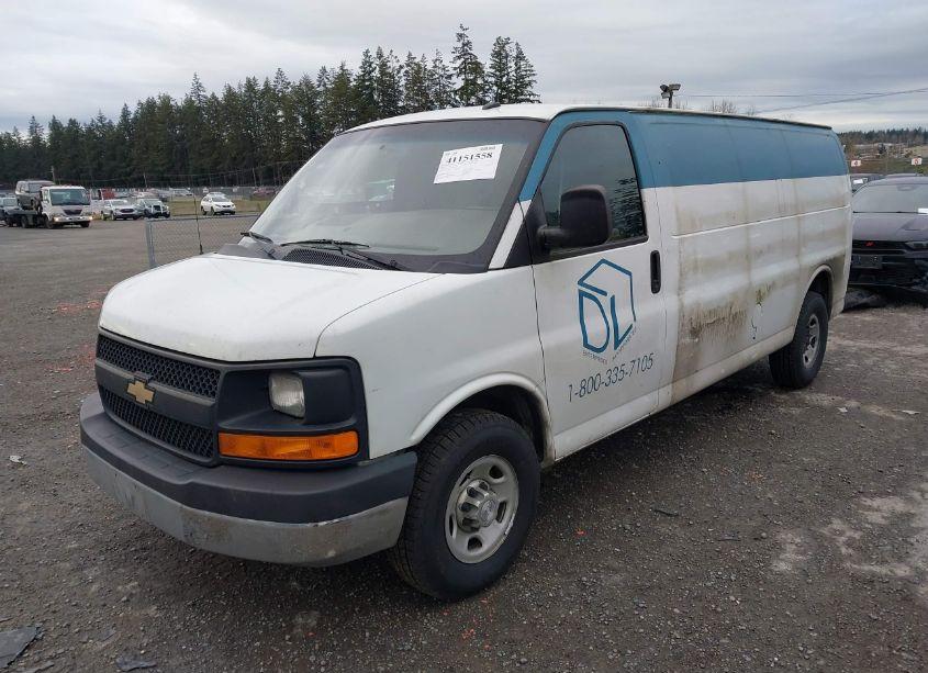 Photo 2 of 2015 Chevrolet Express 2500 WORK VAN (VIN 1GCWGGFF2F1110111)