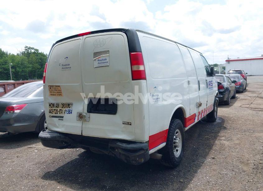 Photo 6 of 2014 Chevrolet Express 3500 WORK VAN (VIN 1GCZGTBG1E1173798)