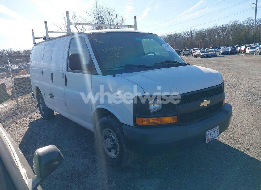2013 Chevrolet Express 3500 WORK VAN (VIN 1GCZGTBG9D1109295) main photo