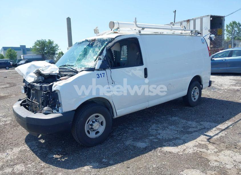 Photo 2 of 2014 Chevrolet Express 3500 WORK VAN (VIN 1GCZGTCA0E1190859)