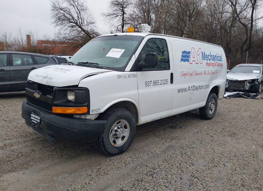 Photo 2 of 2013 Chevrolet Express 3500 WORK VAN (VIN 1GCZGTCB5D1119485)