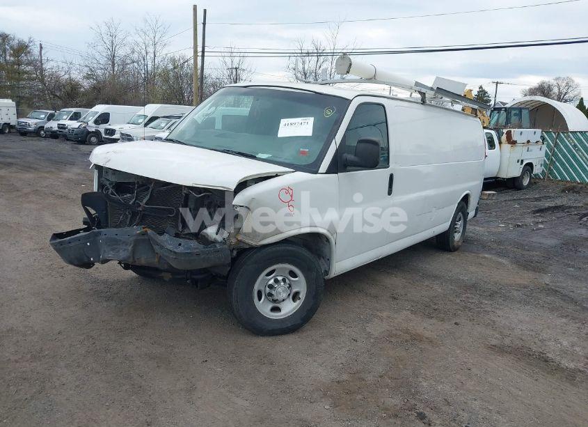 Photo 2 of 2014 Chevrolet Express 3500 WORK VAN (VIN 1GCZGUCB6E1208358)