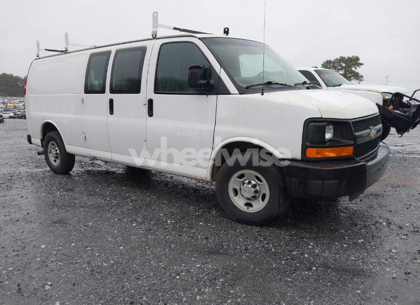 2013 Chevrolet Express 3500 WORK VAN (VIN 1GCZGUCG2D1180925) main photo