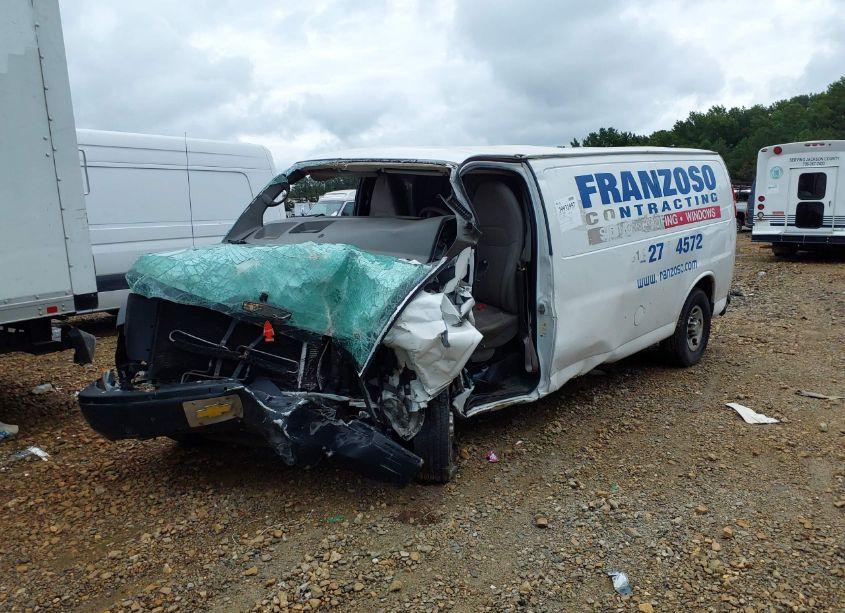 Photo 2 of 2013 Chevrolet Express 3500 WORK VAN (VIN 1GCZGUCGXD1160986)