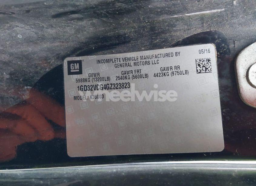 Photo 8 of 2016 Gmc Sierra 3500HD CHASSIS (VIN 1GD32VCG4GZ323823)