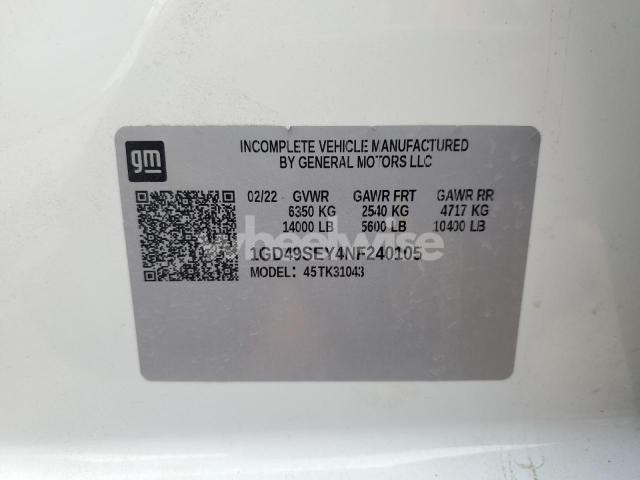 Photo 2 of 2022 GMC SIERRA K3500 N/A (VIN 1GD49SEY4NF240105)