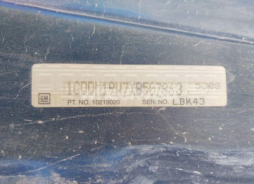 Photo 9 of 1999 Gmc Safari YF7 UPFITTER PACKAGE (VIN 1GDDM19W7XB507863)