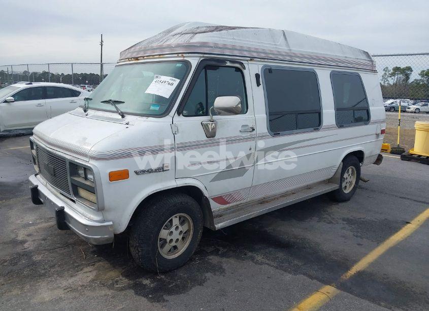 Photo 2 of 1995 Gmc Rally WAGON / VAN G2500 (VIN 1GDEG25K3SF540641)