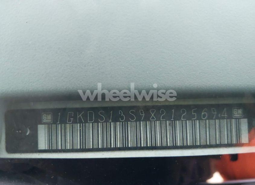 Photo 9 of 2008 Gmc Envoy SLE (VIN 1GKDS13S982125694)