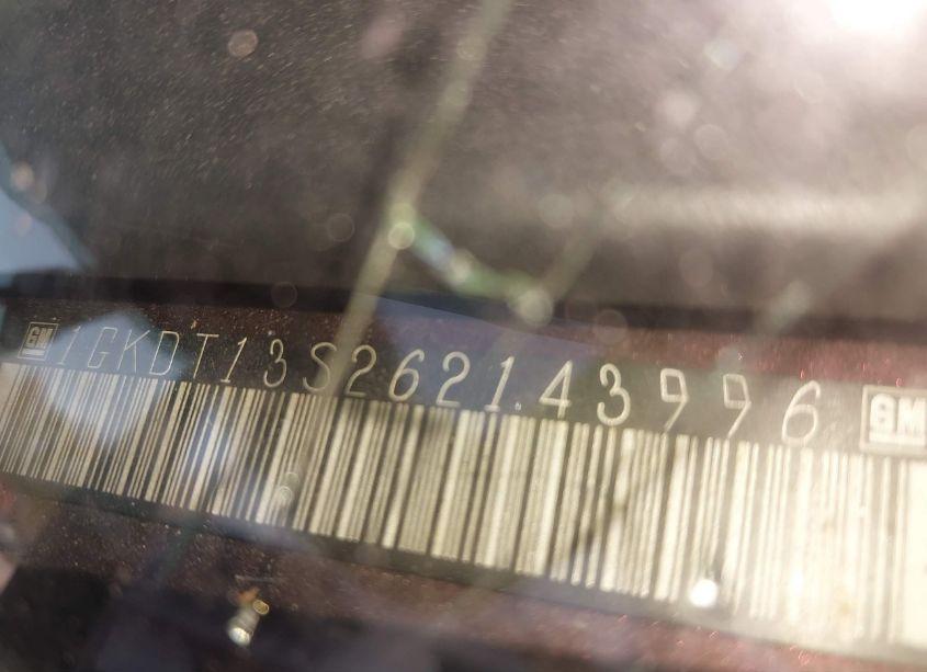 Photo 9 of 2006 Gmc Envoy SLE (VIN 1GKDT13S262143996)