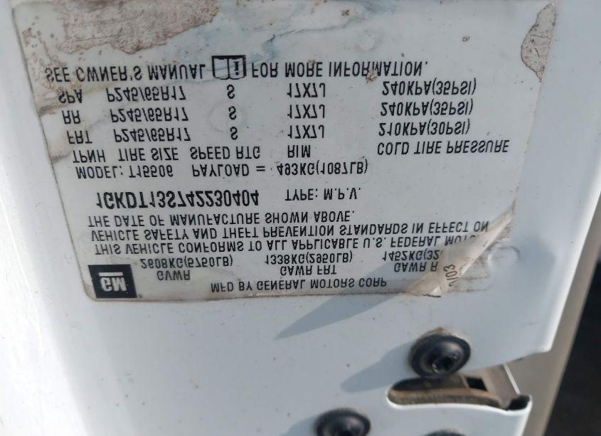 Photo 9 of 2004 Gmc Envoy SLE (VIN 1GKDT13S742230404)