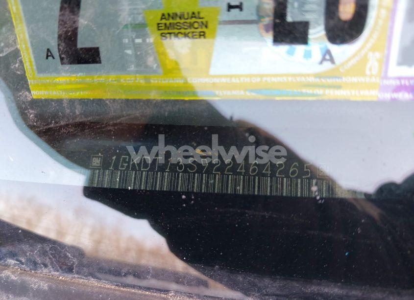 Photo 9 of 2002 Gmc Envoy SLE (VIN 1GKDT13S922464265)