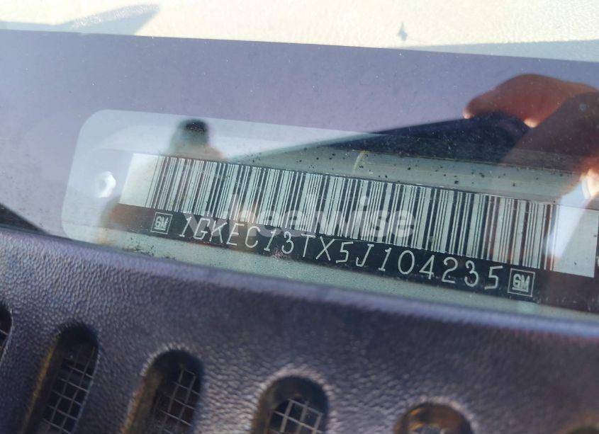 Photo 9 of 2005 Gmc Yukon SLT (VIN 1GKEC13TX5J104235)