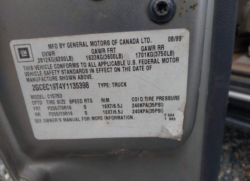 Photo 9 of 2003 Gmc Yukon SLT (VIN 1GKEC13Z63J304546)