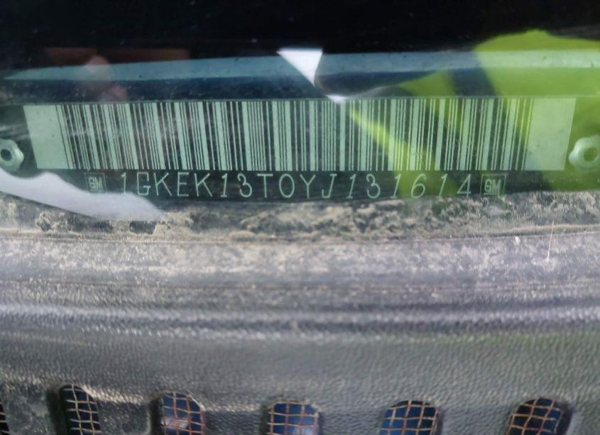 Photo 9 of 2000 Gmc Yukon SLE (VIN 1GKEK13T0YJ131614)