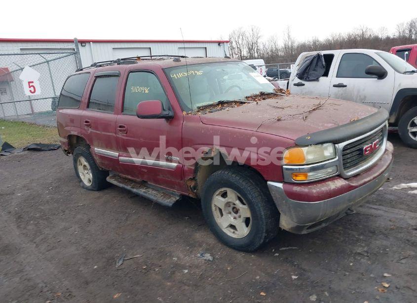 2005 Gmc Yukon SLT (VIN 1GKEK13T85R206590) main photo