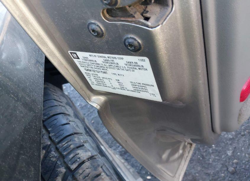 Photo 9 of 2003 Gmc Yukon SLT (VIN 1GKEK13Z13J175487)