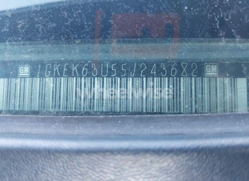 Photo 9 of 2005 Gmc Yukon DENALI (VIN 1GKEK63U55J243682)