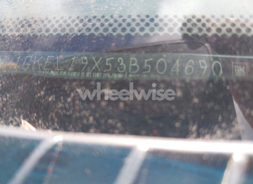 Photo 9 of 2003 Gmc Safari SLE (VIN 1GKEL19X53B504690)