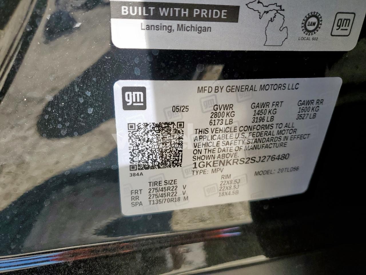 Photo 13 of 2025 GMC ACADIA ELEVATION (VIN 1GKENKRS2SJ276480)