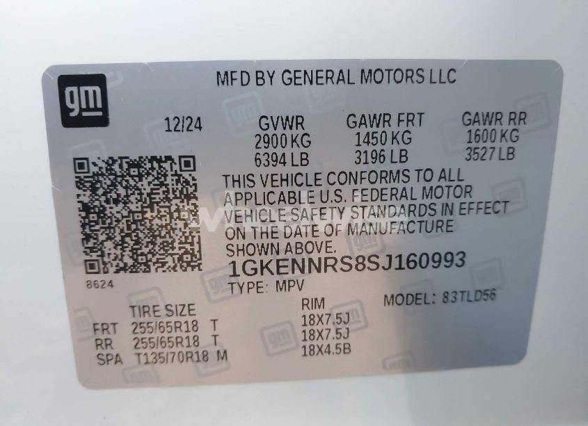 Photo 9 of 2025 Gmc Acadia AWD ELEVATION (VIN 1GKENNRS8SJ160993)