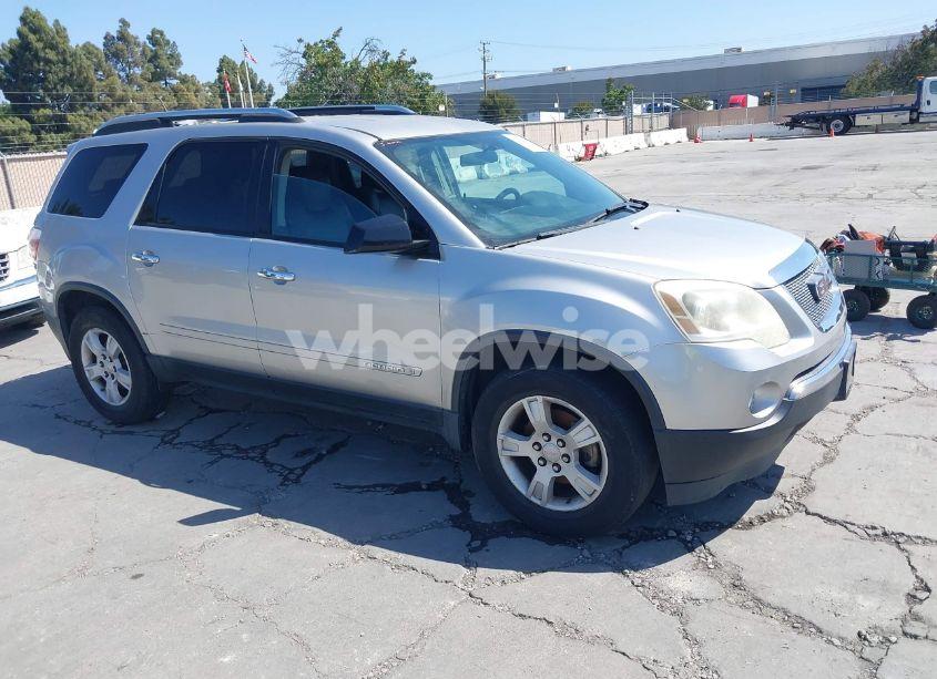 2007 Gmc Acadia SLE-1 (VIN 1GKER13717J164781) main photo