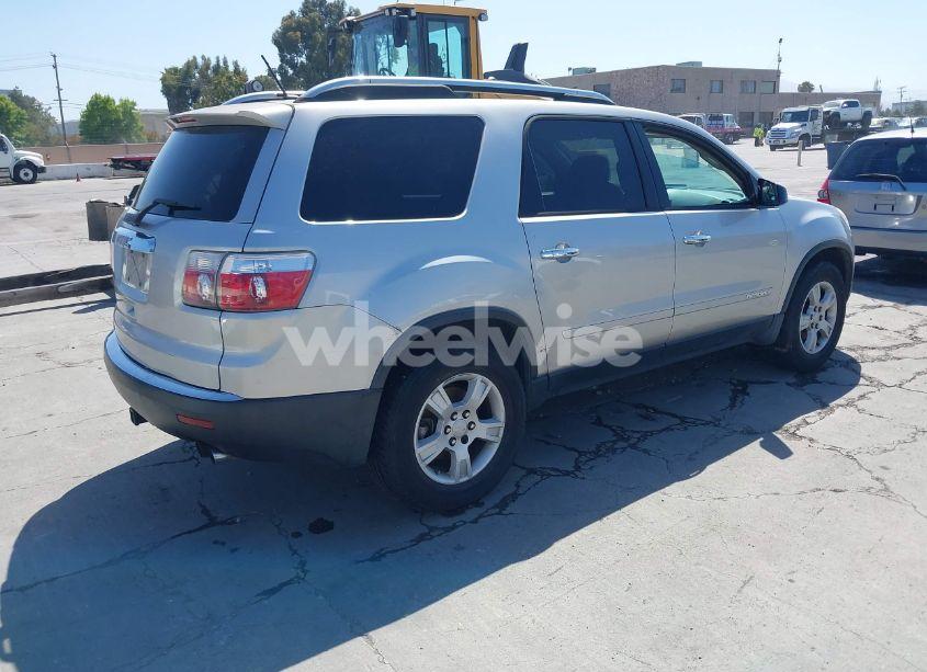 Photo 4 of 2007 Gmc Acadia SLE-1 (VIN 1GKER13717J164781)